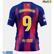 Barcelona Robert Lewandowski #9 Domaci Dres 2025-26 Kratak Rukav